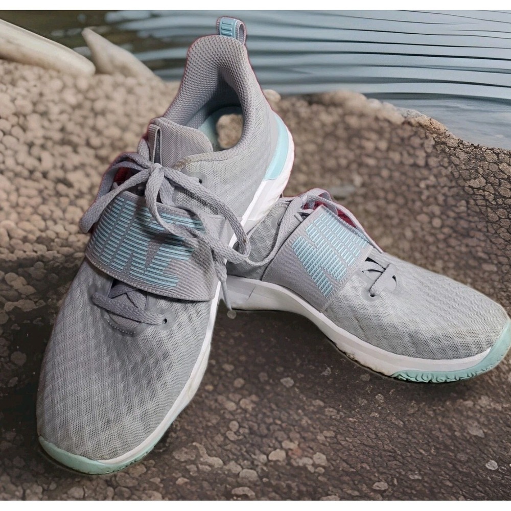 Nike 7.5 Renew In-Season TR 10 Training Shoe Womens Grey Blue DC1869-001 Sneaker